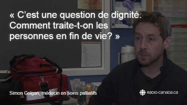 Simon Colgan: « C’est une question de dignité. Comment traite-t-on les personnes en fin de vie. » Simon Colgan: « C’est une question de dignité. Comment traite-t-on les personnes en fin de vie. »
