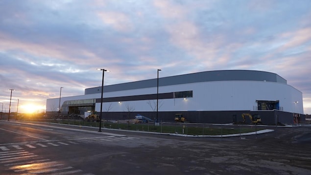Le chantier du nouveau Colisée de Trois-Rivières