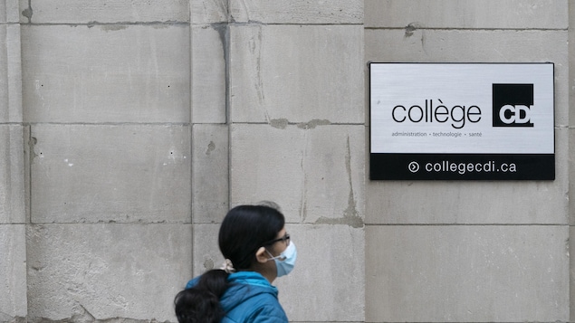 Entrée du Collège CDI à Montréal