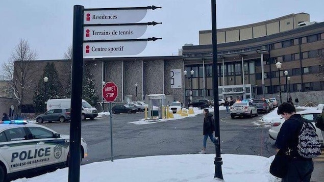 Confinement au Collège Lionel-Groulx : le suspect tenait une arme-jouet