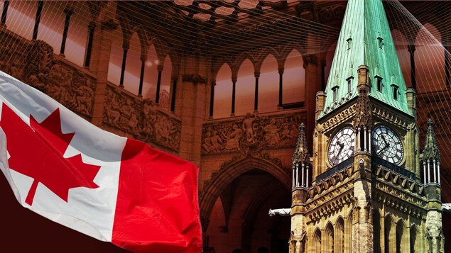 Les travaux sur la colline du Parlement, à Ottawa Les travaux sur la colline du Parlement, à Ottawa
