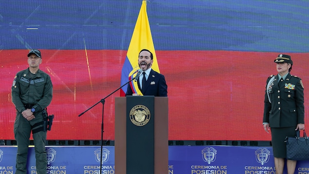 Le nouveau président colombien promet de combattre « sans répit le narcoterrorisme »