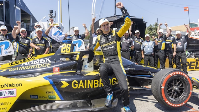 L’Américain Colton Herta obtient la pole au Honda Indy de Toronto