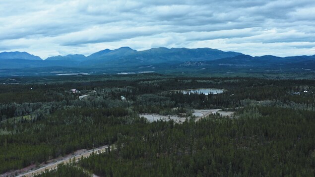 Paisaje del norte canadiense.