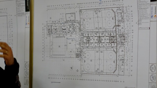 Plan du futur complexe sportif Desjardins Plan du futur complexe sportif Desjardins