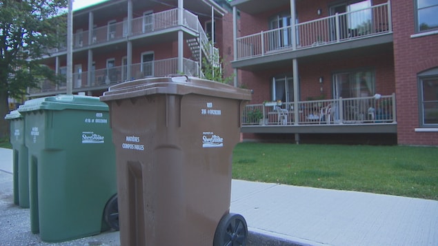 Un bac de compost à Sherbrooke