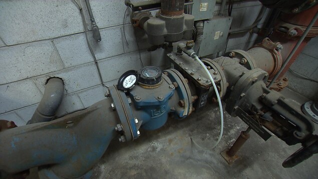 Un compteur d'eau