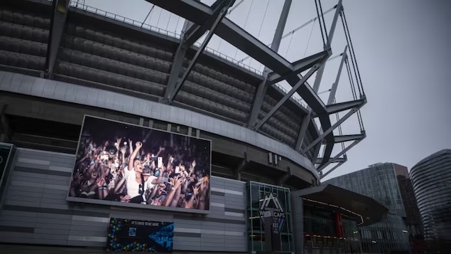 Exactly one year before Taylor Swift brings her Eras Tour to BC Place, several hotels are advertising room rates nearly 13 times above average during the concert dates. Many other hotels are already sold out altogether. (Ben Nelms/CBC)