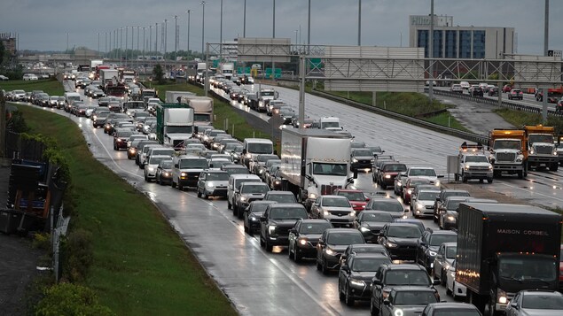 Congestion monstre sur l’autoroute des Laurentides