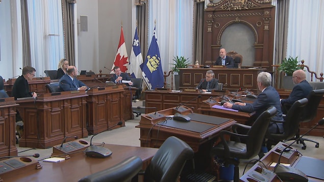 Premier conseil d'agglomération avec le nouveau maire de Québec, Bruno Marchand