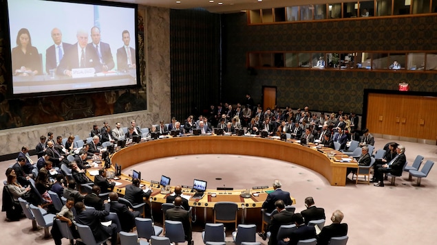 Réunion du Conseil de sécurité de l’ONU lundi 9 avril pour discuter de l’attaque chimique présumée à Douma près de la capitale syrienne.