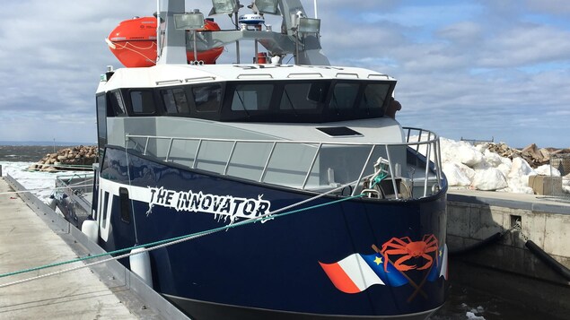 Ce crabier est le huitième bateau réalisé par Construction navale atlantique, à Bas-Caraquet