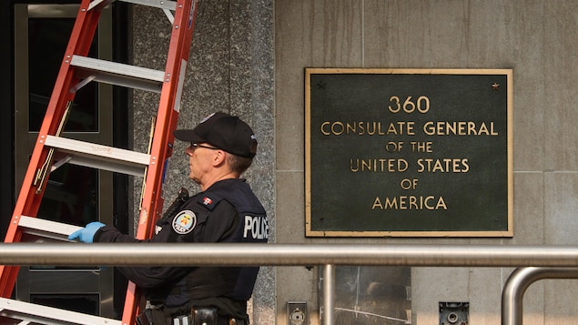  Le consulat des États-Unis à Toronto encore visé par balle 