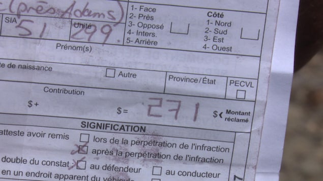 La contravention qu'a reçu Environnement Vert Plus La contravention qu'a reçu Environnement Vert Plus