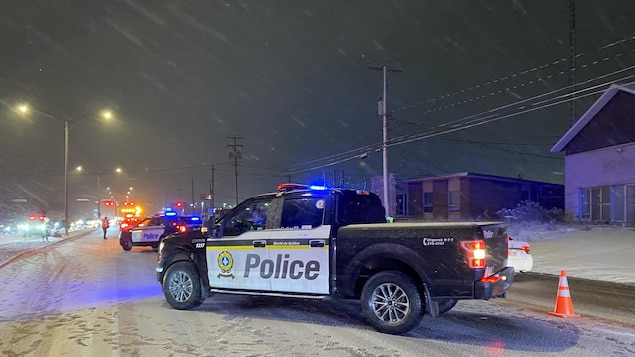 Important barrage policier à Saguenay