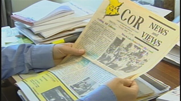 Un journal du CoR (Confederation of Party).