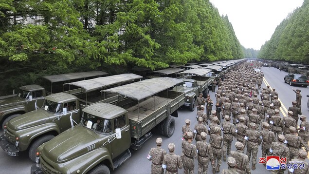 Corée du Nord : l’armée déployée pour aider à lutter contre la COVID