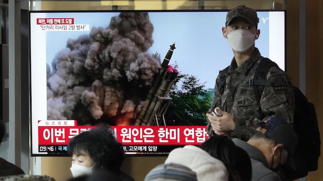 La Corée du Nord tire deux missiles et met en garde Washington et Séoul