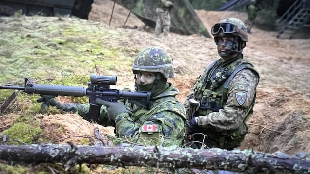 As Canada leads a beefed-up NATO force near Russia’s border, the alliance prepares for Trump