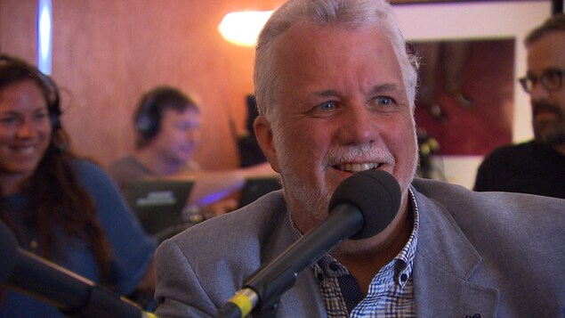 Philippe Couillard était de passage au micro de Christianne Charette, dimanche. Philippe Couillard était de passage au micro de Christianne Charette, dimanche.