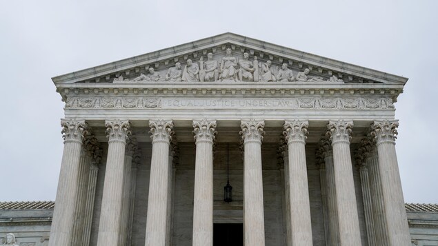 La Cour suprême des États-Unis à Washington