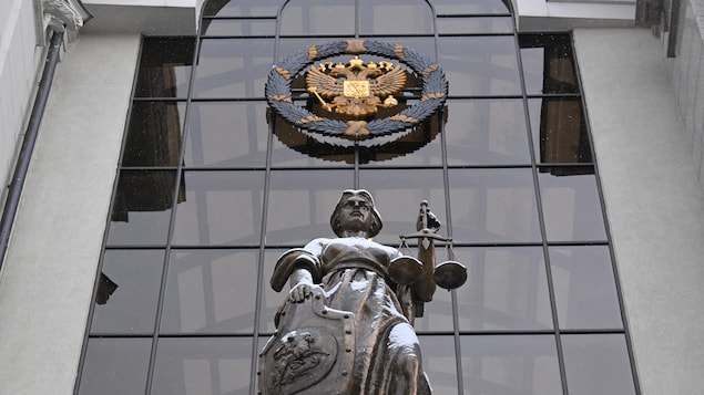 La Cour suprême de Russie, à Moscou 