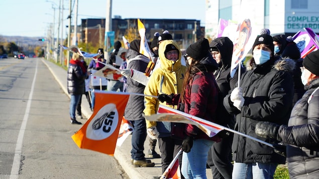 La grève générale s’amorce dans une vingtaine de CPE de l'Est-du-Québec