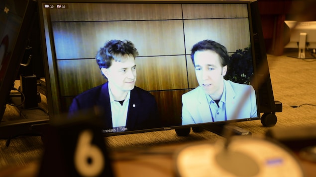 Marc et Craig Kielburger en vidéoconférence