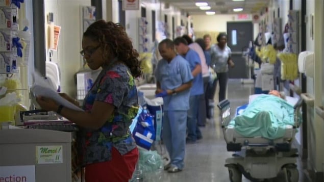Un couloir d'hôpital (Archives)