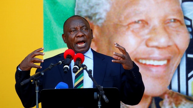 Le vice-président de l'Afrique du Sud, Cyril Ramaphosa. 