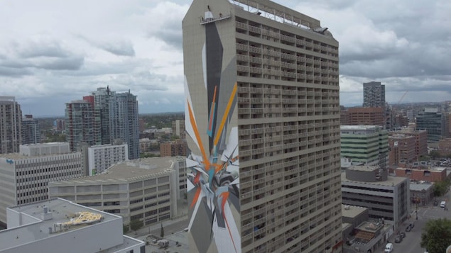 La plus grande murale au monde dévoilée à Calgary