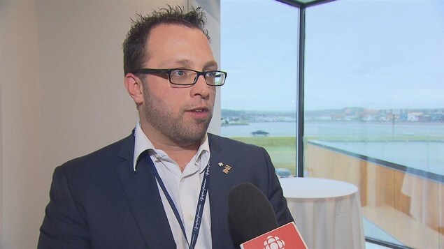 Daniel Côté, maire de Gaspé Daniel Côté, maire de Gaspé