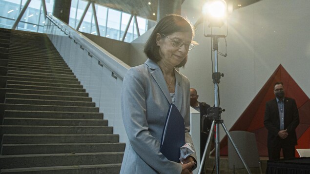 La ministre Danielle McCann