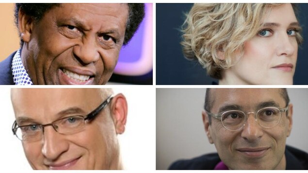 Les quatre auteurs sont réunis sur la même photo. Les quatre auteurs sont réunis sur la même photo.