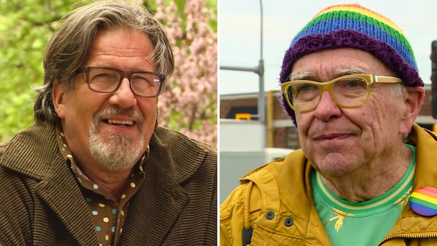 Darrin Hagen (à gauche) et Michael Phair (à droite).