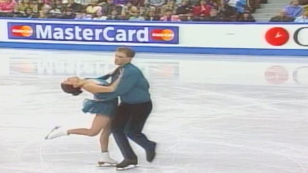 David Pelletier et Jamie Salé en 2002, lors des Jeux Olympiques de Salt Lake City.