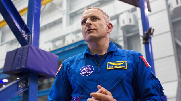 L'astronaute canadien David Saint-Jacques.