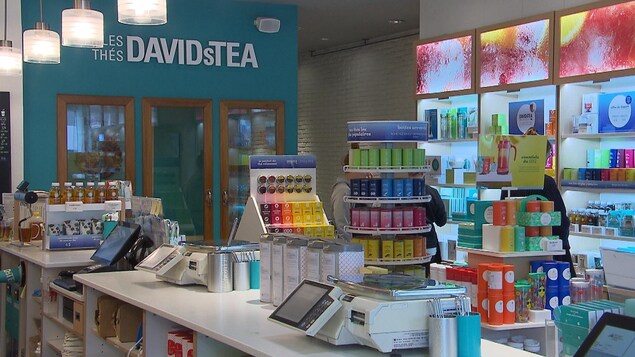 Une boutique Davids Tea. Une boutique Davids Tea.