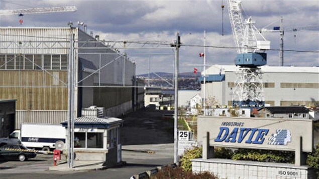 Chantier naval Davie à Lévis Chantier naval Davie à Lévis