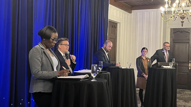 Les candidats de René-Lévesque croisent le fer lors d’un premier débat économique