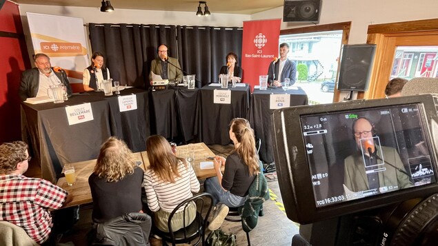 Quelques échanges corsés au débat électoral à Rivière-du-Loup