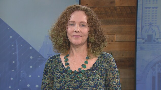 Sandra Nodari au Téléjournal.