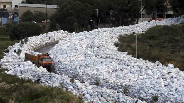 La capitale libanaise vit une crise des déchets depuis plusieurs années La capitale libanaise vit une crise des déchets depuis plusieurs années