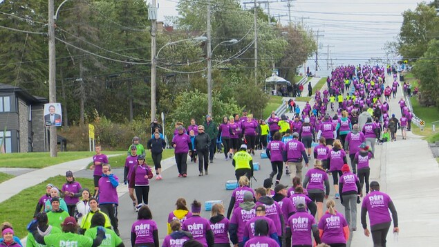 Plus de 2000 personnes ont participé au sixième Défi Everest de Rivière-du-Loup, en 2018.