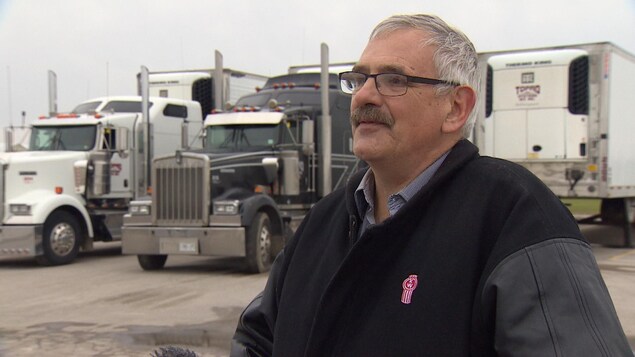 Le président de Topad Systems, Anthony De Jong, fait du transport de marchandises depuis 30 ans. Le président de Topad Systems, Anthony De Jong, fait du transport de marchandises depuis 30 ans.