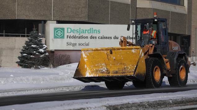 Déneigeuse à Lévis, décembre 2016