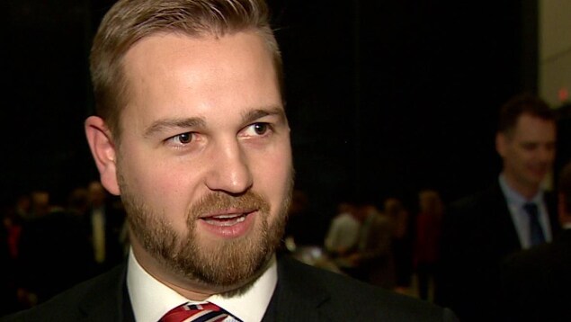 Le député indépendant Derek Fildebrandt