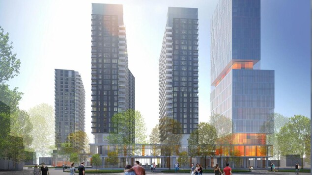Le projet de la firme Devimco pour remplacer l'Hôpital pour enfants de Montréal