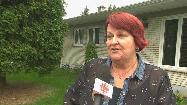 Diane Lamothe, une résidente du quartier Murdock à Chicoutimi Diane Lamothe, une résidente du quartier Murdock à Chicoutimi