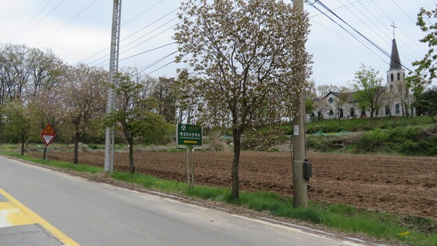 Taesung-dong, dans la DMZ. Avril 2018. Taesung-dong, dans la DMZ. Avril 2018.